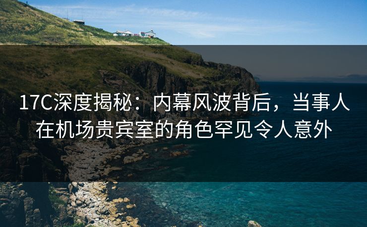 17C深度揭秘:内幕风波背后,当事人在机场贵宾室的角色罕见令人意外 17C深度揭秘:内幕风波背后,当事人在机场贵宾室的角色罕见令人意外